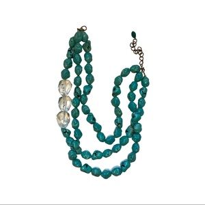 Chunky crystal necklace